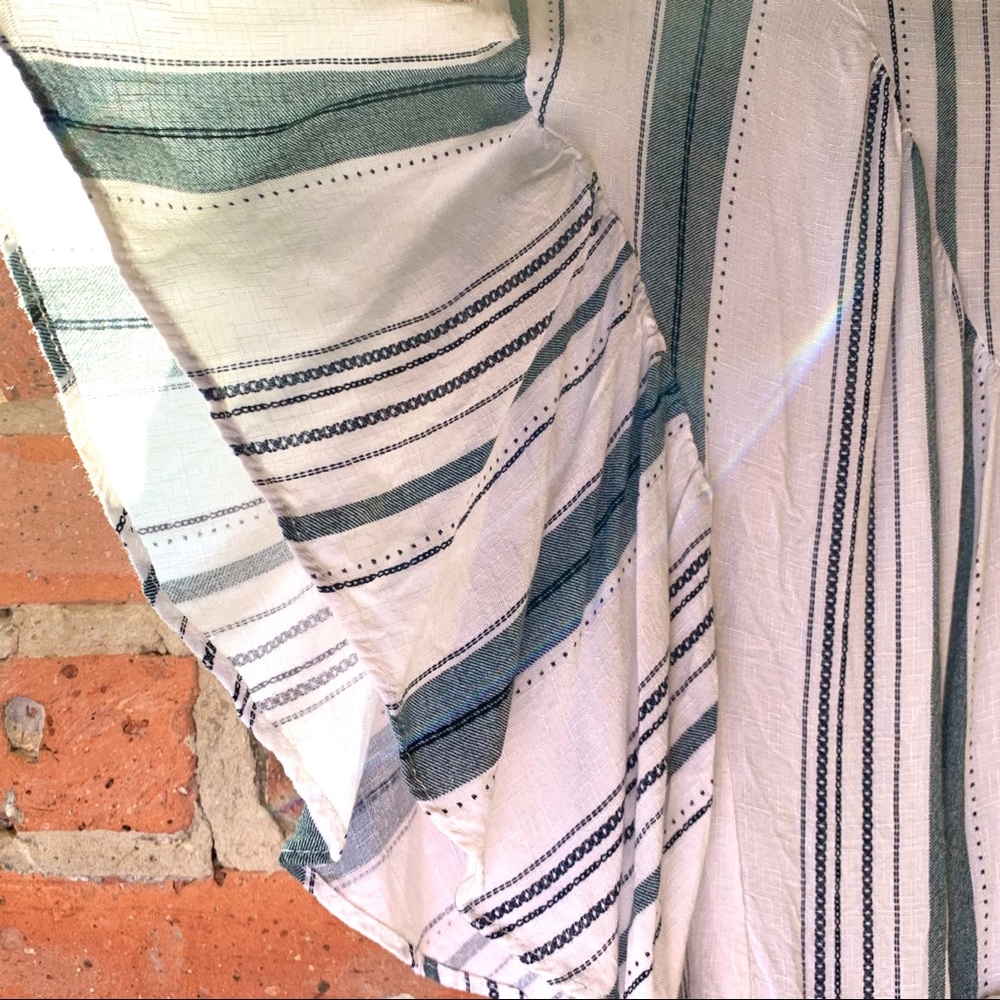 Anthropologie “Aurelie” Boho Flutter Sleeve Top - image 3